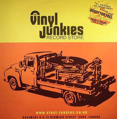 12-Zoll-Schallplatte TUGG & STEPH, ZODIAC - Dance For Free VJML016 Vinyl Junkies 2003 UK Dance & Electronica Gebraucht