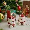 Christmas Candles - Holiday Decorations, Soy Wax, Burning Time 8-12 Hours, Ideal for Holiday Celebrations and Gifts, Christmas