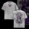 Jujutsu Kaisen Okkotsu Yuta Graphic Tshirt Men Women Clothing Short Sleeve Cotton T-shirts Vintage Washed Tee Harajuku T Shirt