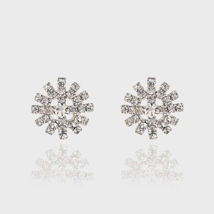 Crystal Sun Earrings