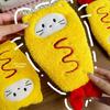 Cartoon Stationery Storage Bag Soft Stationery Pouch Cartoon Shrimp Pen Case  Desk Organizer