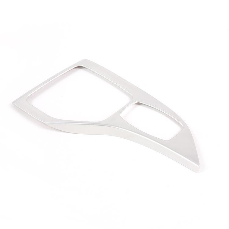 ABS Car Console Gear Panel Frame Console Gear Shift Panel Cover Trim Fit For BMW X1 E84 2010-2015 Auto Interior