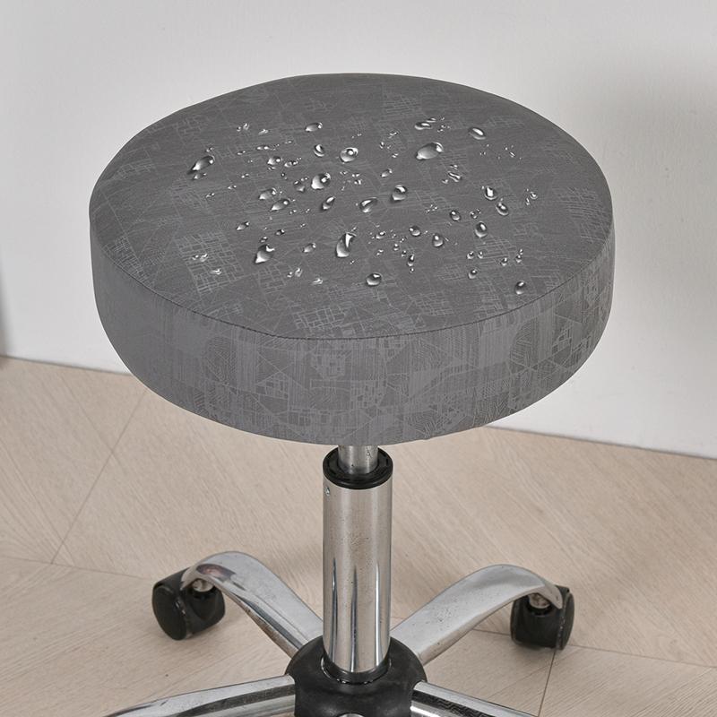 

Чехол для барного стула круглый водонепроницаемый чехол на сиденье барного стула с резинками чехол для барного стула моющаяся накладка на табурет