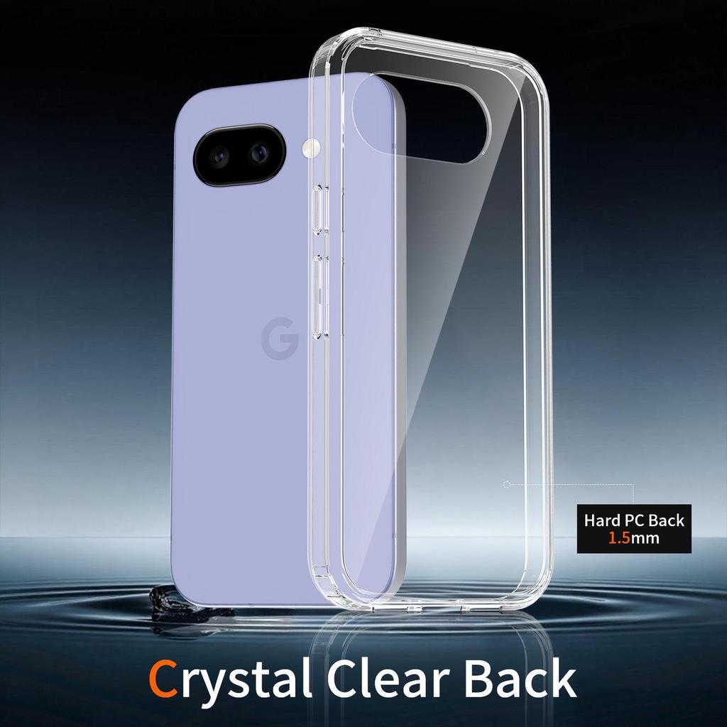 Google Pixel 9 Pro Transparent Anti-Scratch Acrylic Phone Case