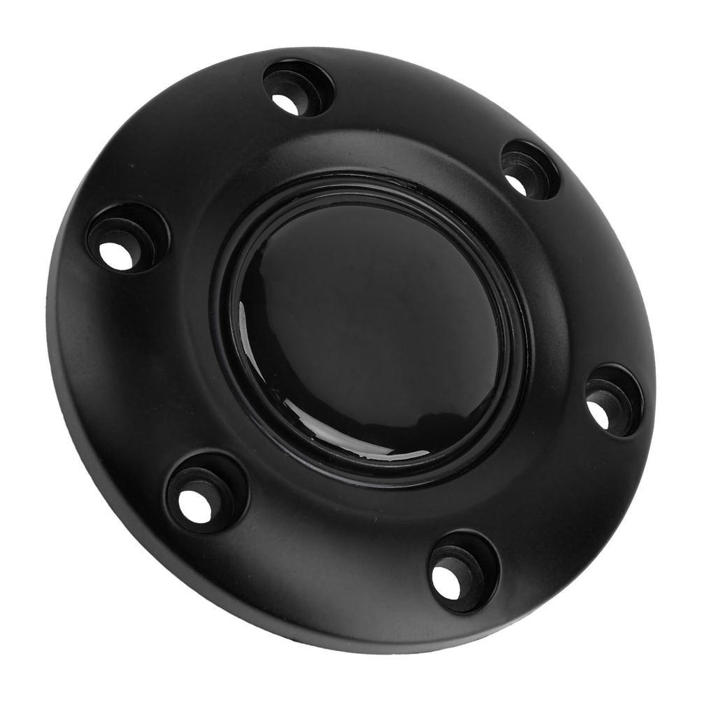 Car Steering Wheel Center Cap Interior Steering Wheel Horn Button Switch for 6 Hole Steering Wheel