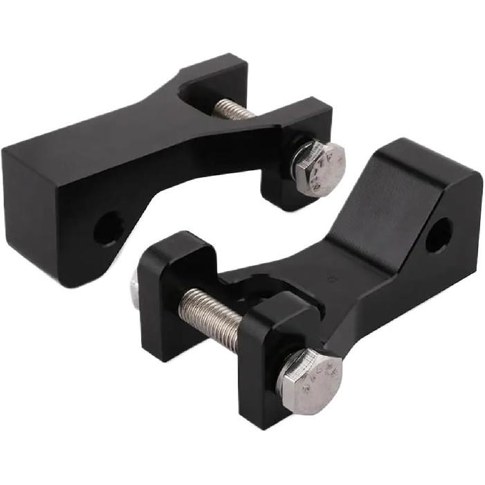 Motorcycle Front Rear Lowering 3.5" Adapter Kit Adjustable Compatible With Z400 LTZ400 KFX400 KFX450R DVX400 Z LTZ KFX DVX 400 KFX 450R(Black 1)