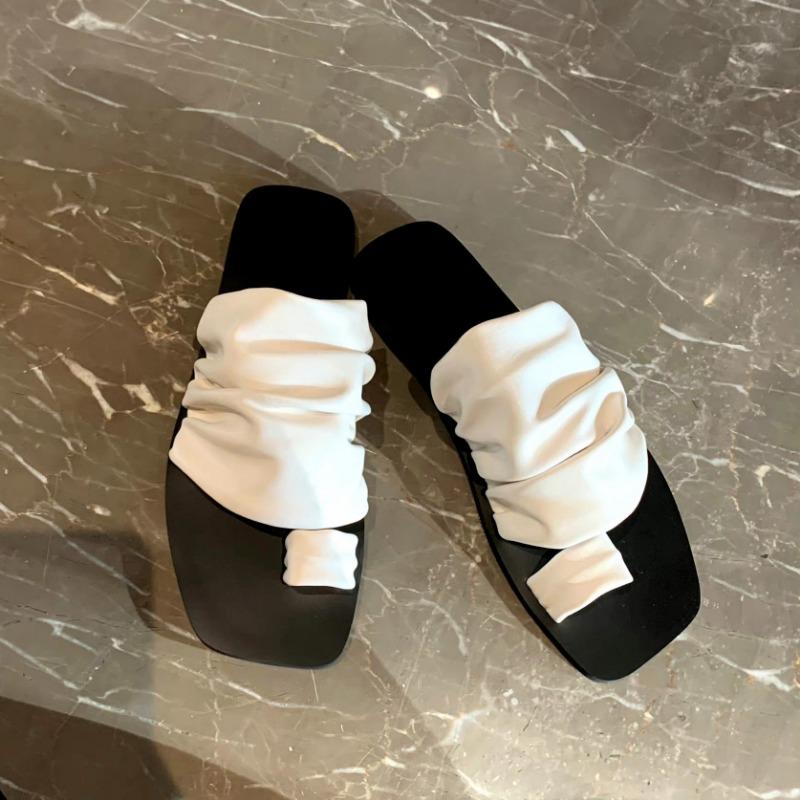 Schuhe mit eckiger Spitze Flache Schuhe Damen Halbschuhe