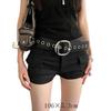 Retro Wide Belt Versatile Needle Buckle Belt Y2K PU Leather Belt  for Women