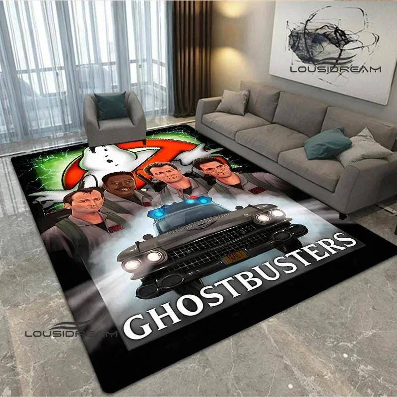 3D G-Ghostbusters Cartoon printed carpet living room bedroom carpet non-slip door mat area rug Home room decor birthday gift