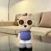Cartoon Bear Piggy Bank: Creative Modern Ceramic Ornament for Living Room