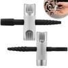 Schmiernippel ReinigungsWerkzeug Schmiernippel Entfernungs Werkzeug Passend für 1/4"-28 SAE 1/8" NPT PTF M10x1 M8 x 1 und Sechskant Größe 3/8" 5/16" 7/16"
