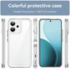 For oppo Reno14 F 5G Case oppo Reno14 F 5G Cover Funda Clear PC + Silicone Shockproof Protective Phone Cover oppo Reno14 F 5G