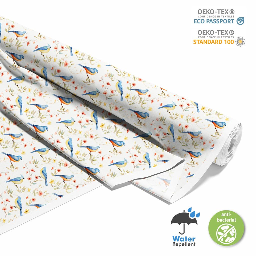 Outdoor Dekostoffe Oxford - Vögel - Dx2429