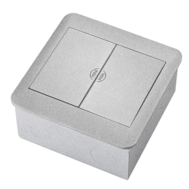 13A Three Hole Multi Functional Embedded Socket Charging Power Socket Household Waterproof Ground Socket