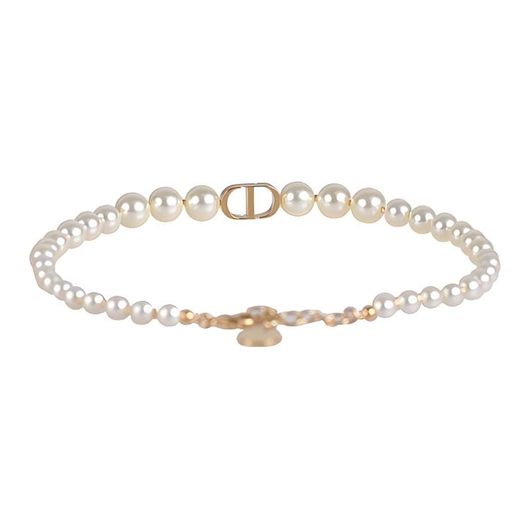 Dior Resin Necklaces Women's Gold N1116MTGRS-D301