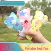 Cartoon Hand-Crank Fan: Graduation Gift for Kids