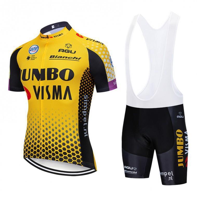 Summer Short-sleeved Cycling Suit Men's and Women's Road Mountain Bike Cycling Suit Outdoor Sportswear Perspiration Breathable