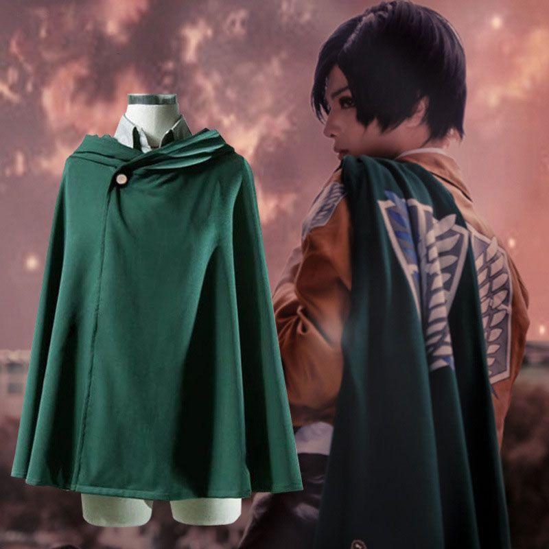 Coser Anime Attack On Titan Wings Of Liberty Survey Corps Rollen-Cosplay-Kostüm Mit Exquisiter Verarbeitung Und Atmungsaktivem Stoff