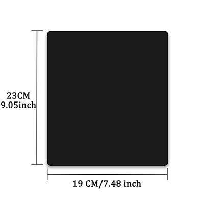 Solid Color PU Mouse Pad Non-Slip Gaming Desktop Mouse Pad Waterproof Anti-Scratch Easy To Clean Mat For Desktop Computer Laptop