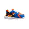 Nike Huarache Run Antiscivolo Ammortizzazione Resistente all'Abrasione Scarpe Basse per Bambini Piccoli Blu Arancio Neonati e Bambini Piccoli 704950-421