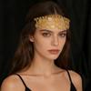 Coin Tassel Hair Chain Retro Ethnic Style Exaggerated Exotic Multi-Layer Court Style Gold Headdress Hair Accessories