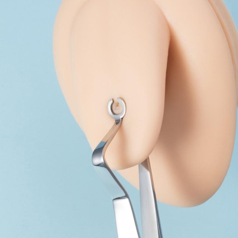 Ear Piercing Clamps Professional Body Piercing Tool Stainless Steel Material
