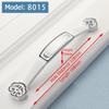KAK Ivory White Kitchen Cabinet Handles European Style Cupboard Door Pulls Drawer Knobs Fashion Solid Furniture Handle Hardware