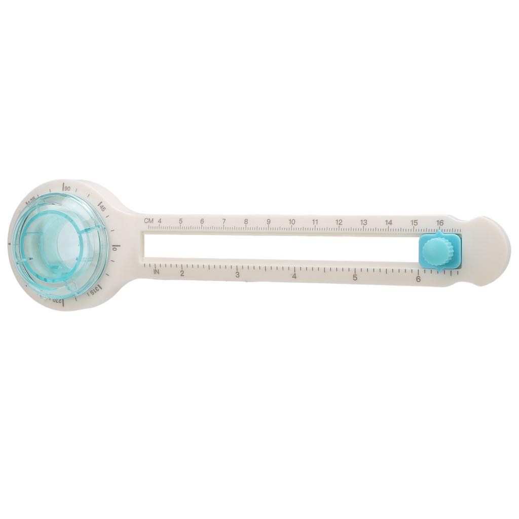 Dispozitiv de tăiere reglabil Trimmer de hârtie Scrapbooking Craft Instrument circular de tăiere 360 de grade Manual Ro
