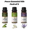 Ananta Peace Essential Oil Combo – Bergamot, Chamomile & Lavender Aroma Oils (10 Ml × 3)