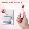 USB Rechargeable Mini Handheld Nail Drying Lamp LCD Display Home Use Nail Polish Quick-Dry Lamp