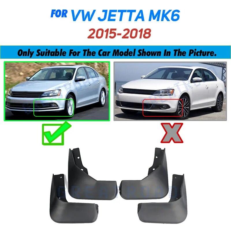 

Для Volkswagen VW Jetta Sedan 2011-2018 Брызговики Передний и задний брызговики Брызговики Комплект крыльев литые брызговики 2015-2018