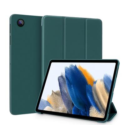 Dreifach gefaltete Standabdeckung für Samsung Galaxy Tab A8 X205 X200 10,5 Zoll, S8 SM-X700 11 Zoll, S7 T870 11 Zoll PU-Tablet-Abdeckung Smart Leather