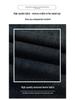 Women's 2025 Wide-Leg Elastic High-Waist Jeans, Velvet-Lined, Thickened for Autumn/Winter