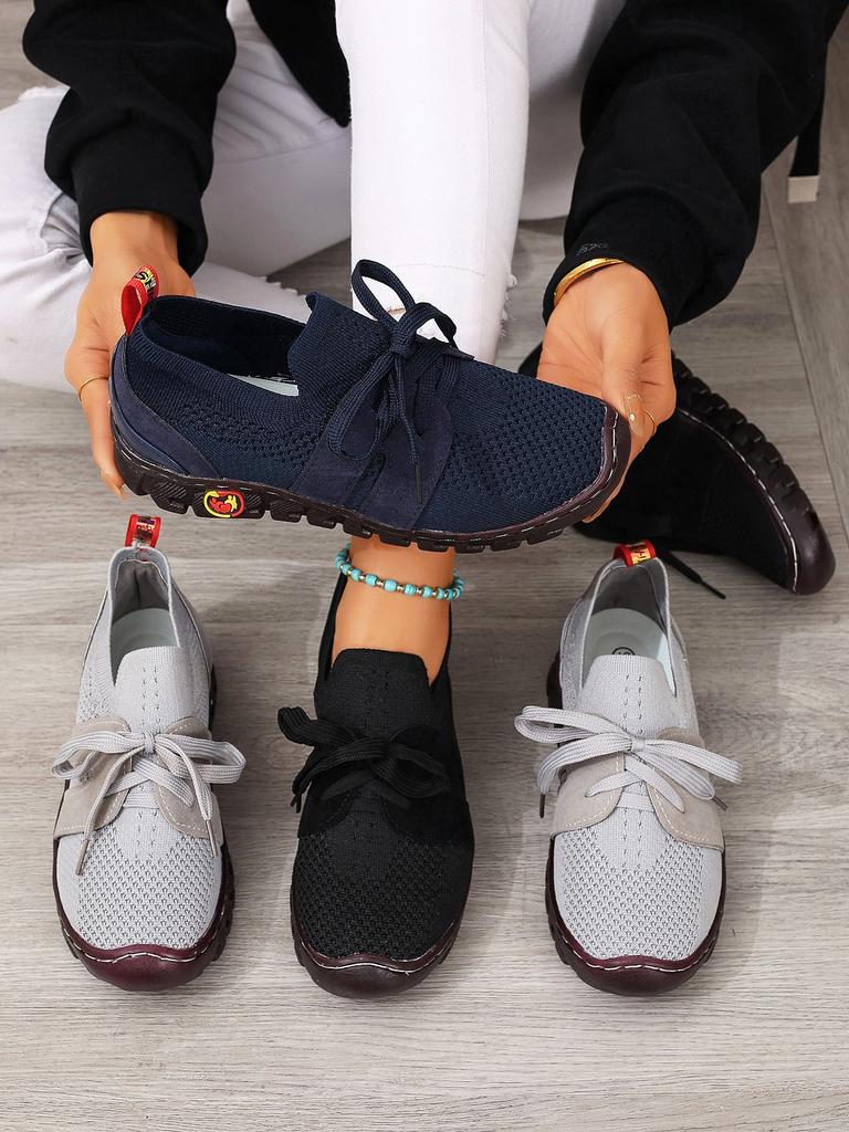 Large size 2025 new single shoes women's comfortable flat-bottomed non-slip soft-soled casual women's shoes