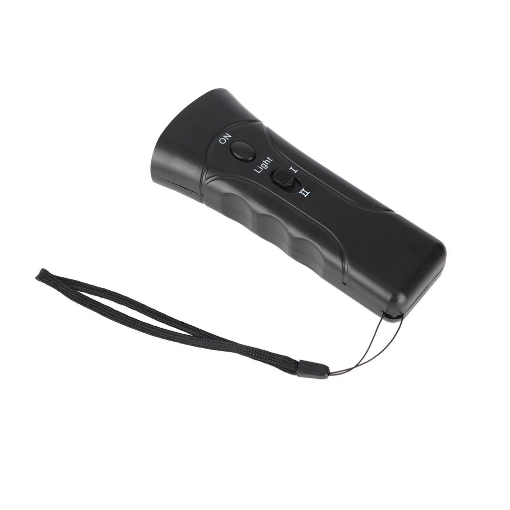 Dog Barking Deterrent Ultrasound Dual Horn Handheld Dog Bark Control Training Device for Outdoor