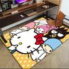 1pc Sanrio Melody Mermaid Printed Office Carpet Rectangle Rug Under The Table,Perfect Room Decor for Living Room, Bedroom, Kitchen, Non-slip Floor Mat