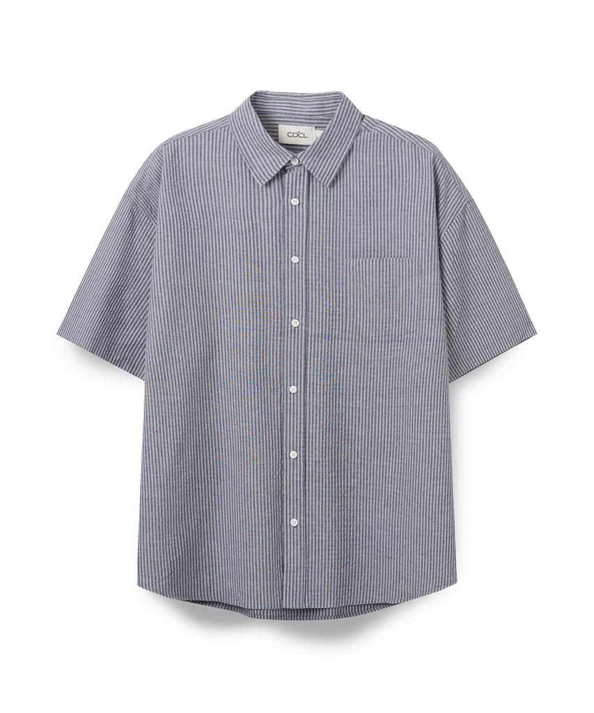 COSTUME O’CLOCK [Renewal Ver.] Cool Stripe Short Sleeve Shirt 4 Colors Coossh189