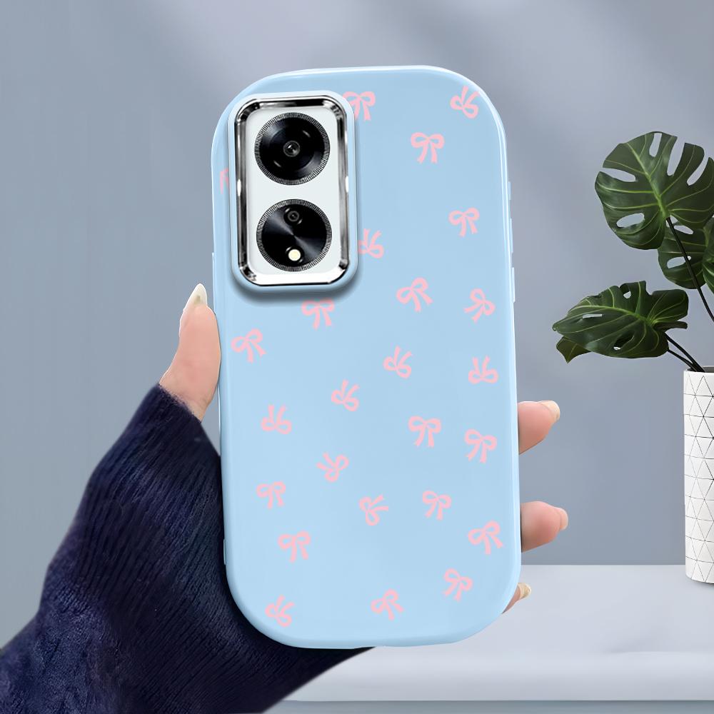Jednobarevný stříbrný okraj čočky měkký tekutý silikon nárazuvzdorný obal na telefon pro iPhone Samsung Huawei Honor Xiaomi Redmi OPPO Realme Vivo Infinix Tecno