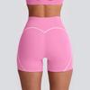 Peach buttocks belly tight yoga pants women's outer wear running sports quick-drying fitness pants three-point shorts