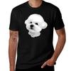 Bichon Frise Adorable Look TShirt Fashion Letter Print TShirt