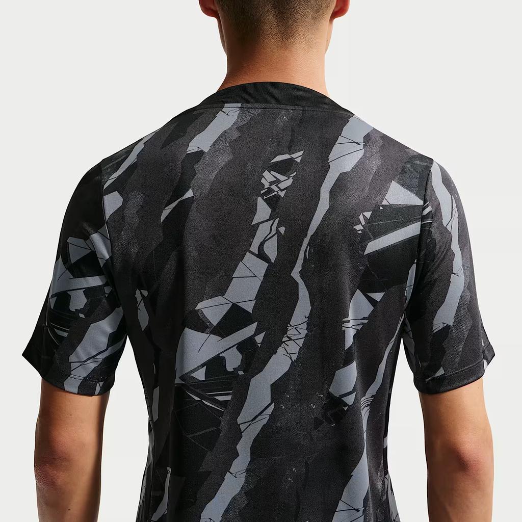 Nike Dri-Fit Academy 2026 Season Shanghai Port Quick-Dry Slim Fit Crew Neck Short Sleeve Football Shirt Men Tops IQ0523-010