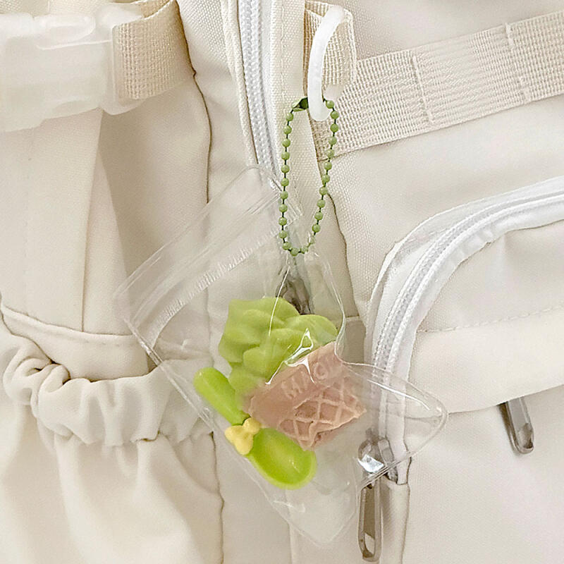 Ice Cone Soft Keychain Squishy Tactile Play