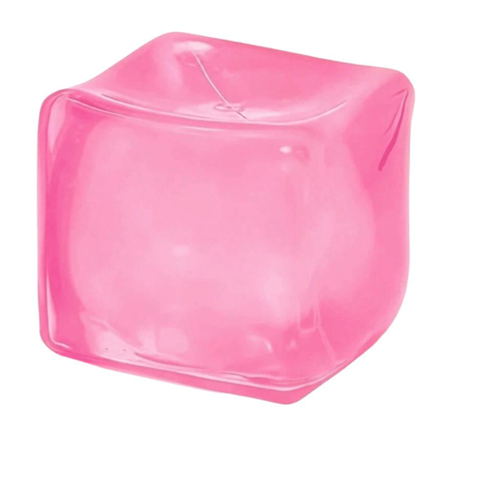 Non-Toxic Ice Cube Fidget Toy Soft Resilient Ice Cube Sensory Toy Cool Squeeze Cube Toy  Kids