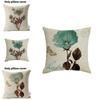 Floral Butterfly Pillowcase For Living Room Decor With Polyester Material For Home Use