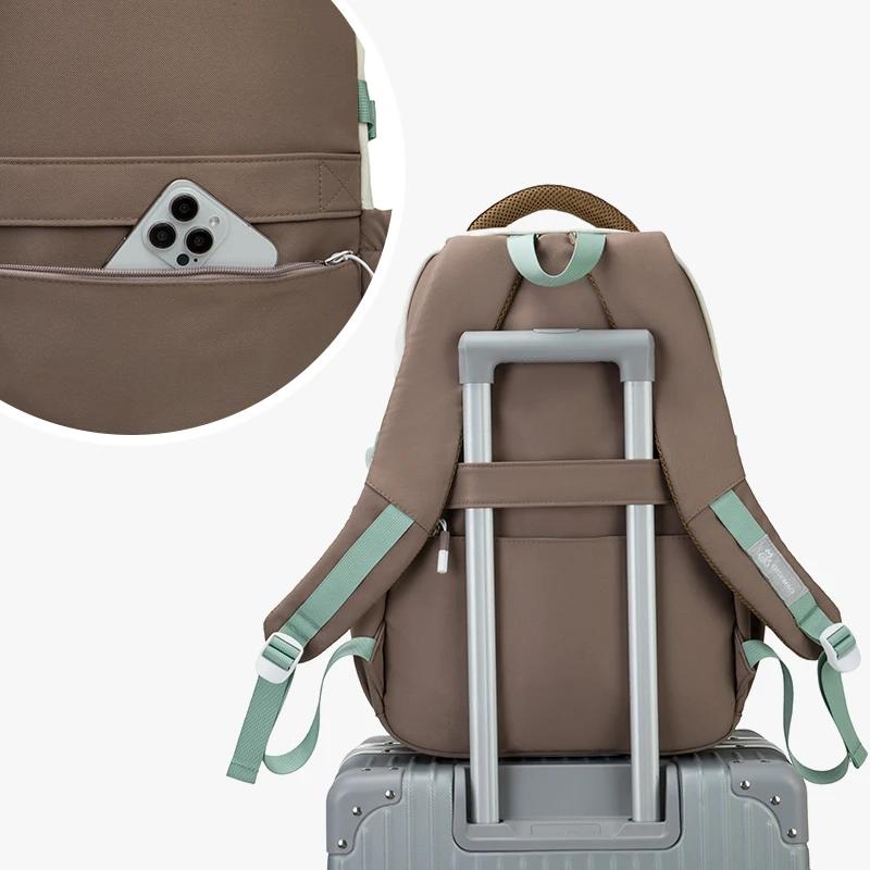 Schoolbags Junior High School Girls High-Looking Niche Ins Style   K-Style Brand Primary School Students Backpack