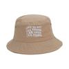 Embroidery Bucket Hat for Adult Outdoor Breathable Summer Spring Fisherman Hat