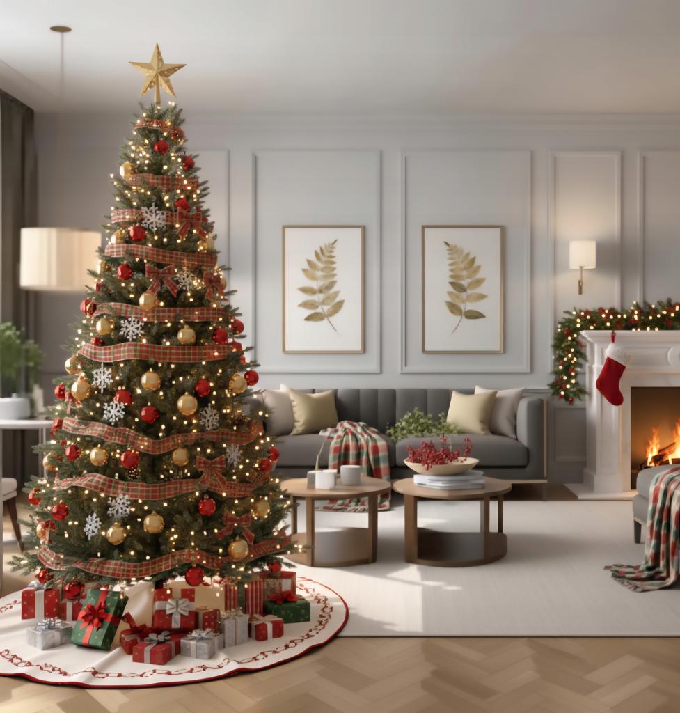 Artificial Christmas Tree Spruce Natural 100% Pe - Premium, Lifelike