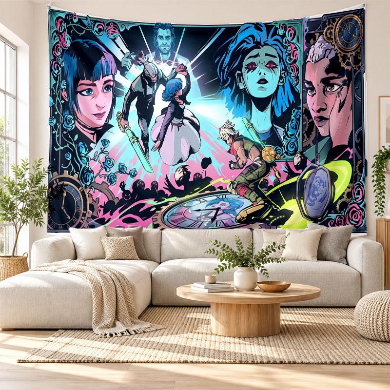 Arcane Wall Tapestry Home Decor Hanging Cloth Art Background Tapestry for Bedroom