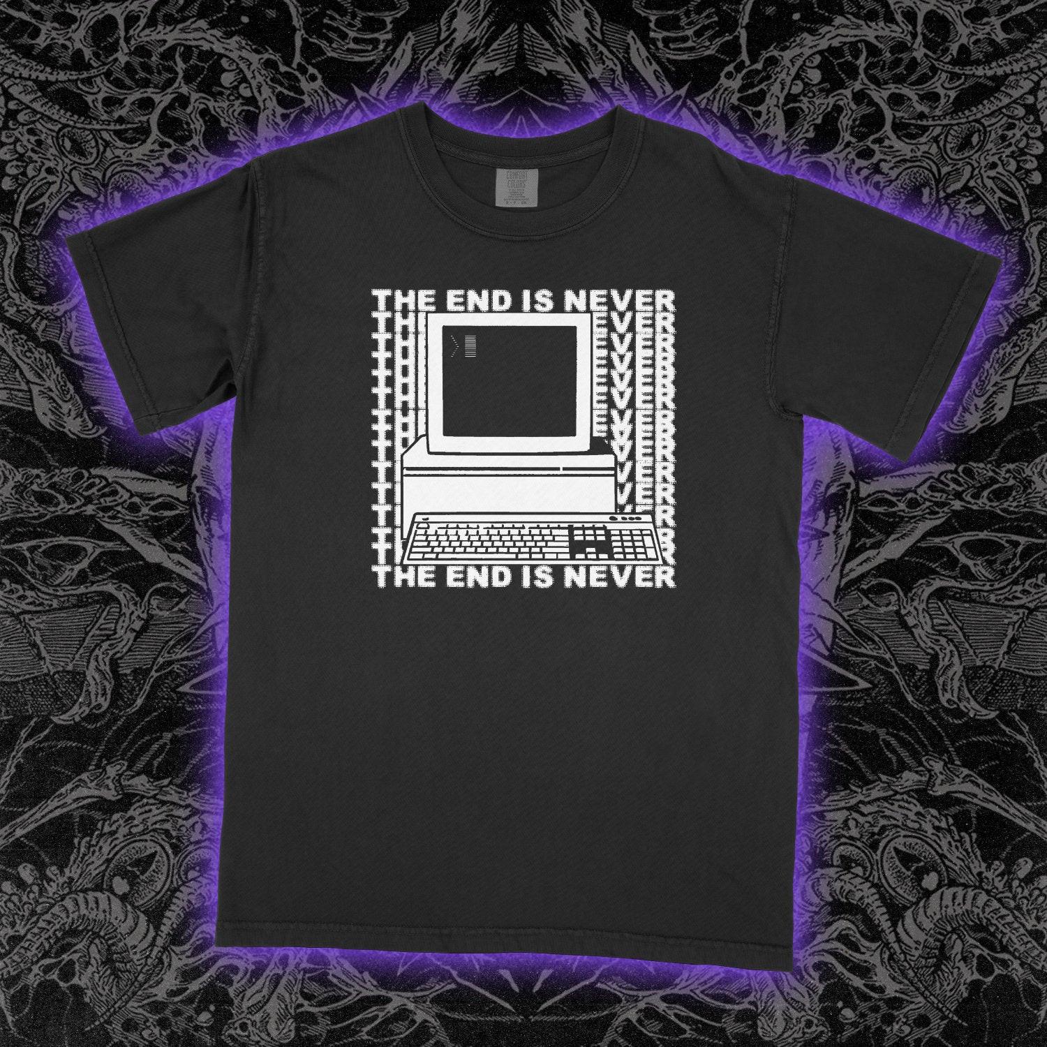 The Stanley Parable The End Is Never T-Shirt Mens Womens Tees Top Video Game Narrator Indie Game Tee 4XL