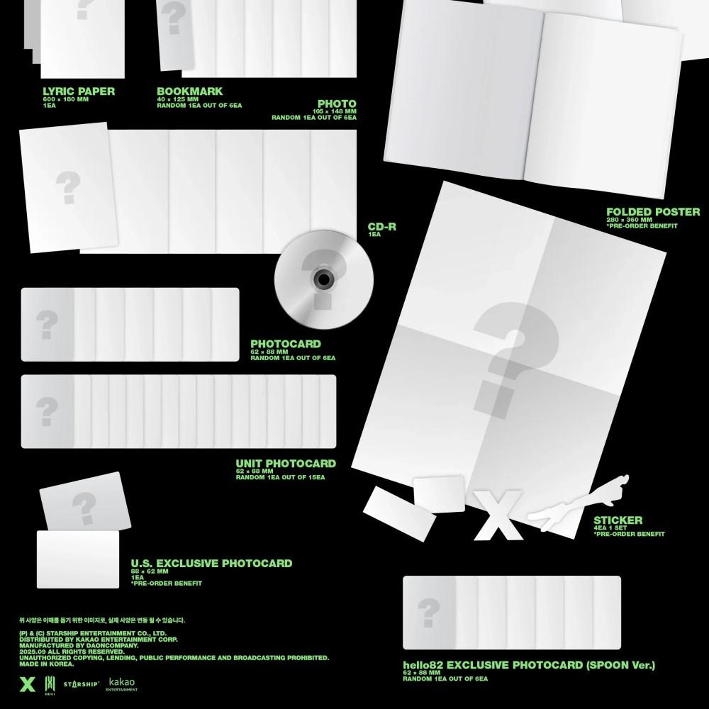 (PRE-ORDER)MONSTA X - [THE X] 13th Mini Album